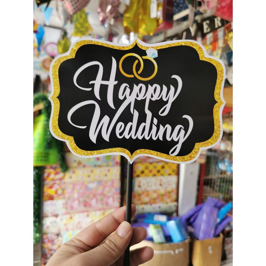 New Photobooth Wedding property Perlengkapan Photobooth Pernikahan isi 10