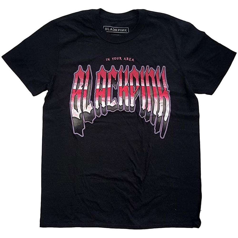 Kaos Baju BLACKPINK Gothic T-Shirt