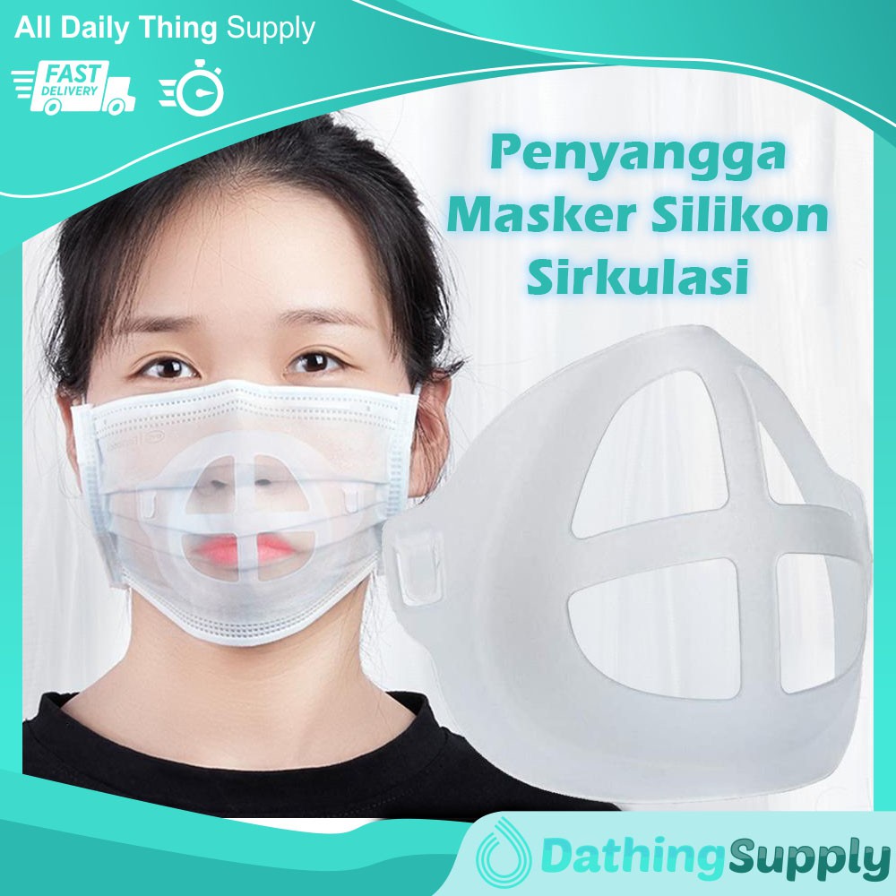 Penyangga Braket Masker 3D Mask Holder Bracket / Ventilasi Hidung Anti Pengap Sesak