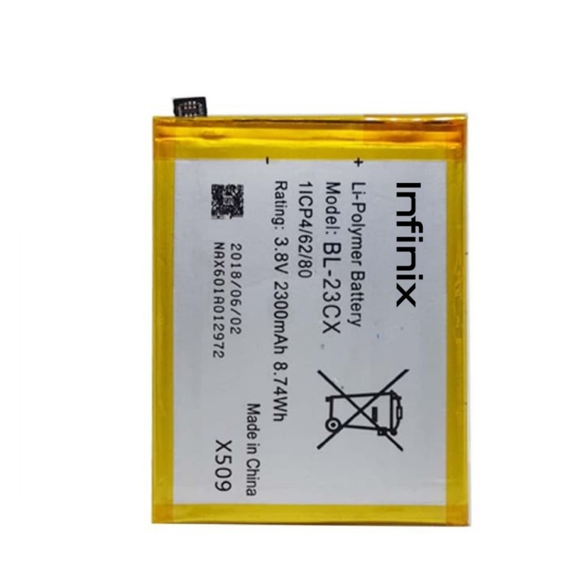 Battery Batre Baterai Infinix Zero 2 X509 BL-23CX BL23CX BL 23CX