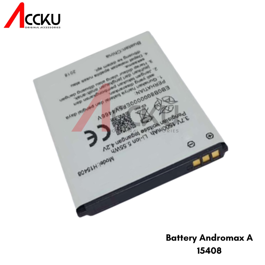 H15408 | BATRE BATTERY BATERAI SMARTFREEN ANDROMAX A / H15408 HIGH QUALITY