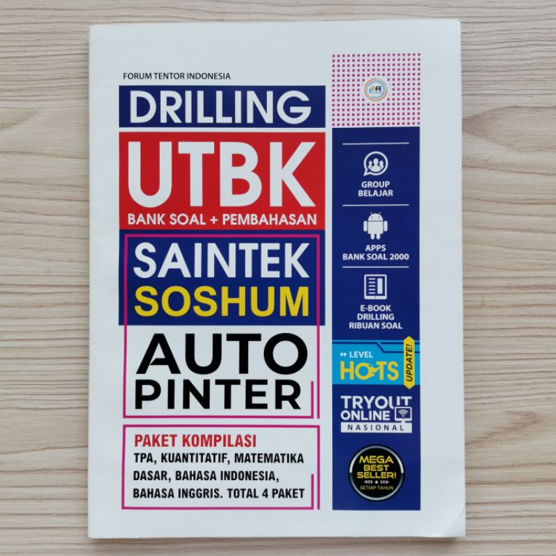 

Buku Drilling TPS UTBK Auto Pinter + Pembahasan (Preloved)