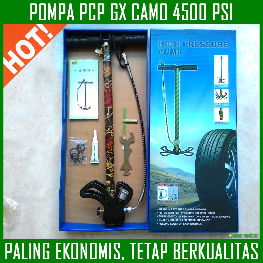 Pompa Sengin PCP GX Camo - Hillpump Pump NON Drypack Tanpa Filter Gejluk Sanaji Marauder Bocap Murah