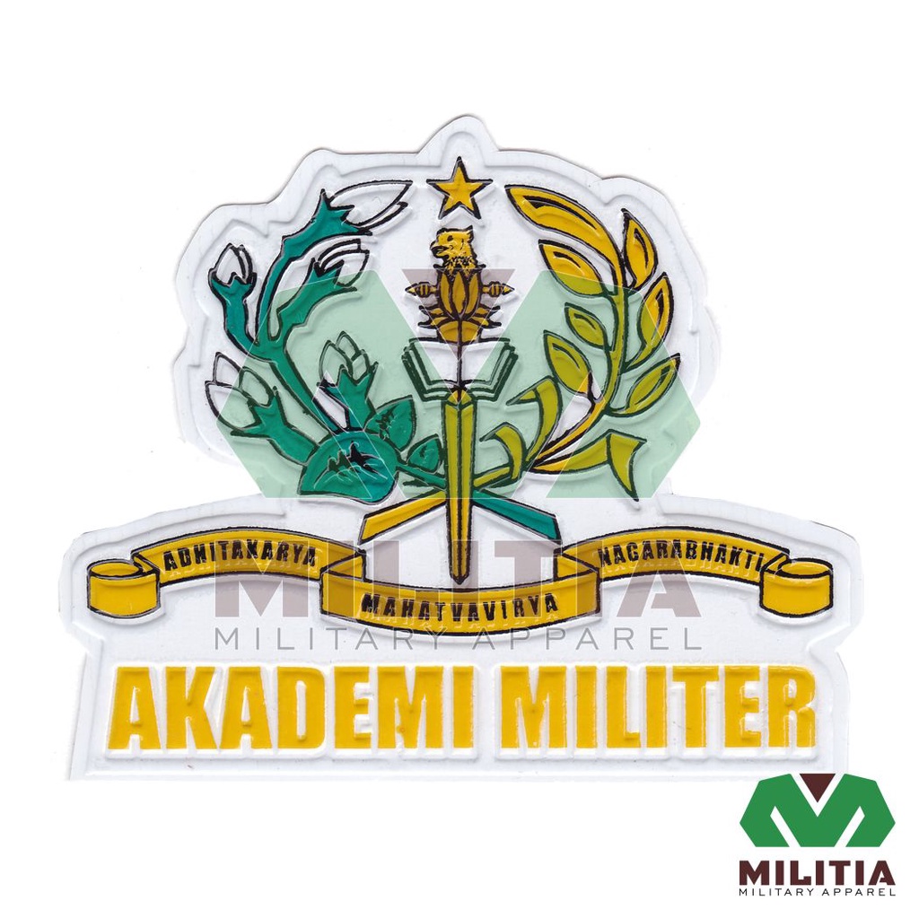 Stiker Timbul AKADEMI MILITER AKMIL Logo
