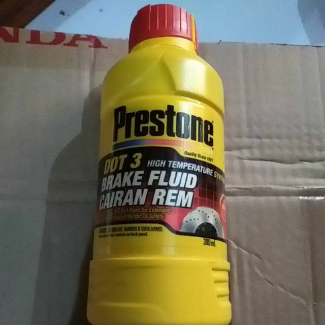 Minyak Rem Prestone Dot 3 300 ML