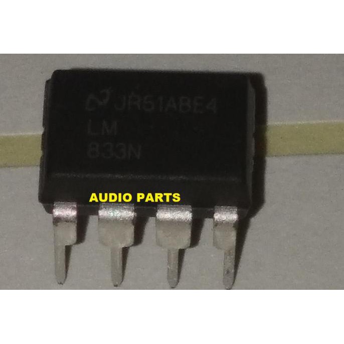 Lm833N Lm833 Dip-8 Dual Op Amp Ic - Lm833N Dip-8 Audiopa83 Ayo Beli
