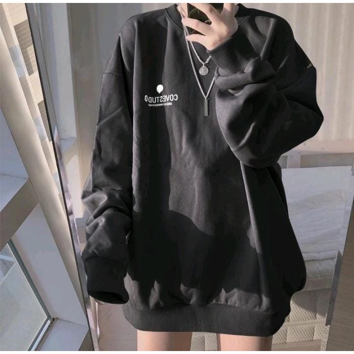 SWEATER WANITA CONVESTUDO SWEATER CREWNECK OBLONG WANITA