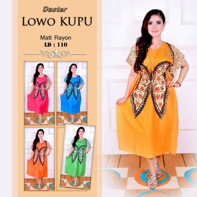 Daster lowo kupu grosir murah asli pekalongan