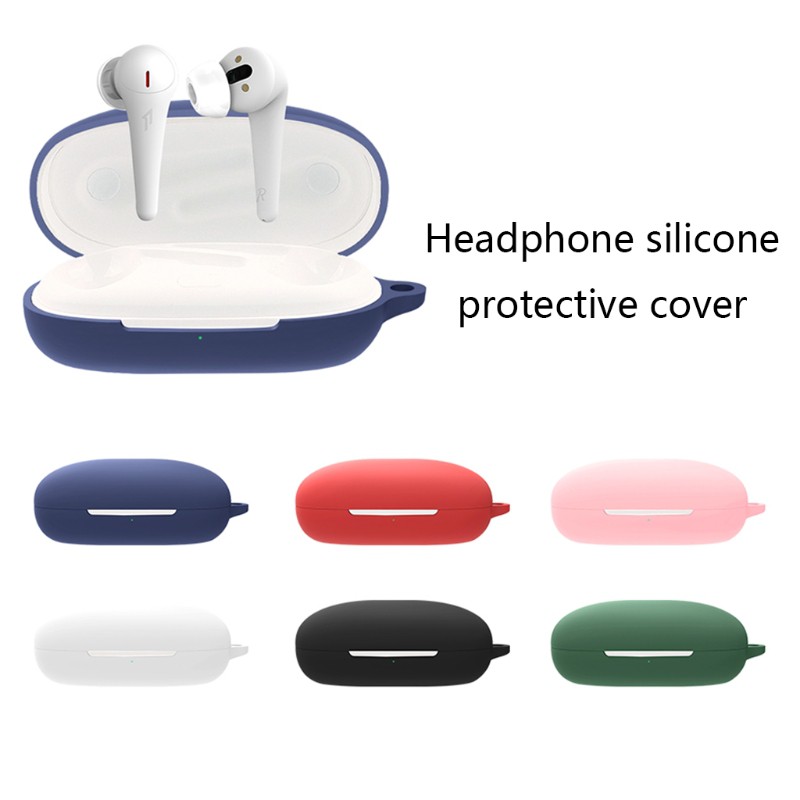 Case Pelindung Earphone Bahan Silikon Untuk 1more Comfobuds Pro Earbuds