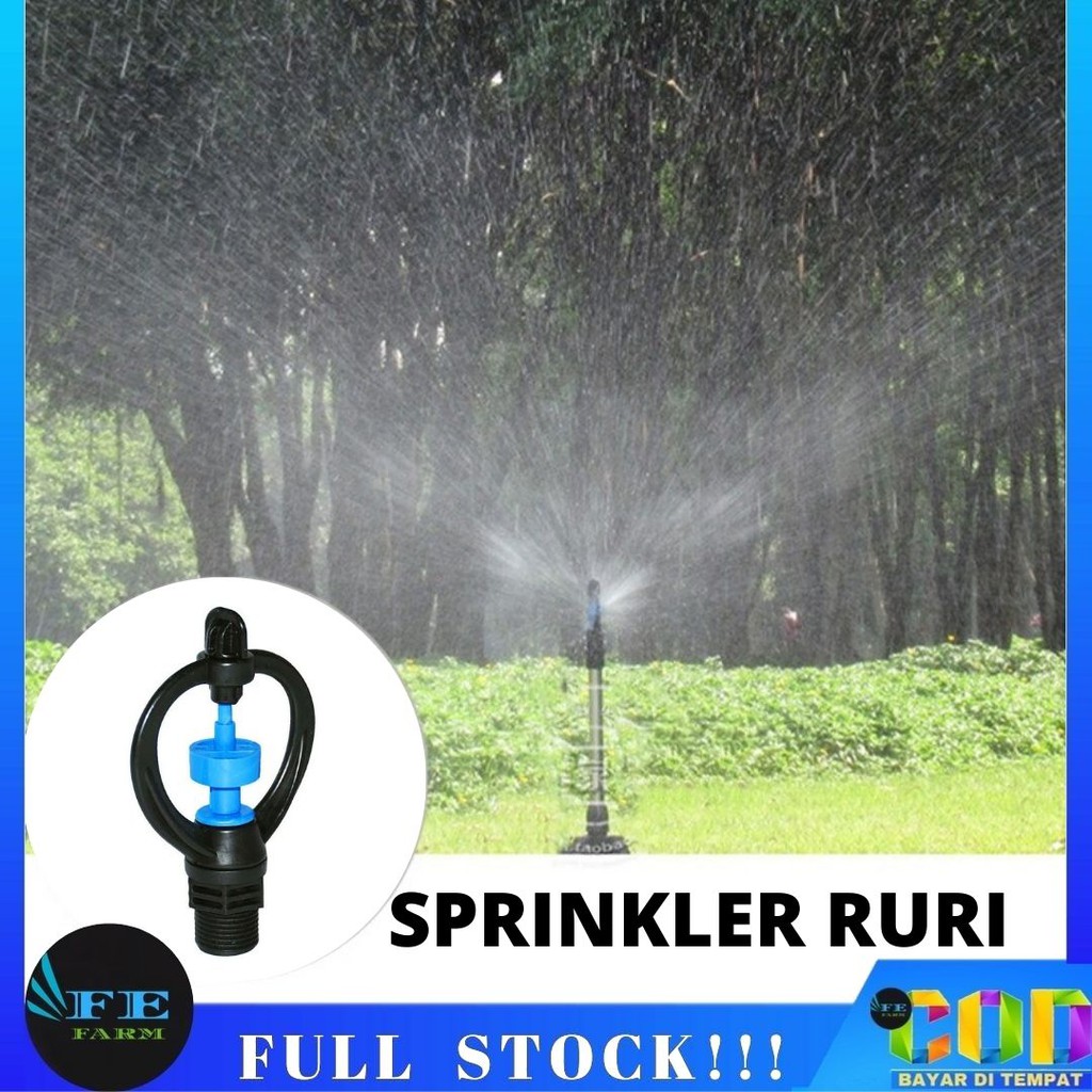 SPRINKLER RURI 360 KINCIR AIR SPRINGKLER BERKEBUN TAMAN FEFARM