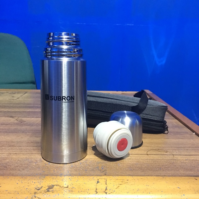 botol termos 350ml 500ml 750ml 1 liter vacuum flask thermos panas dingin stainless steel sehat sport