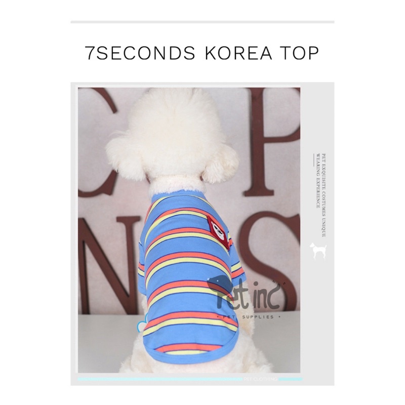 7seconds korea stripe top