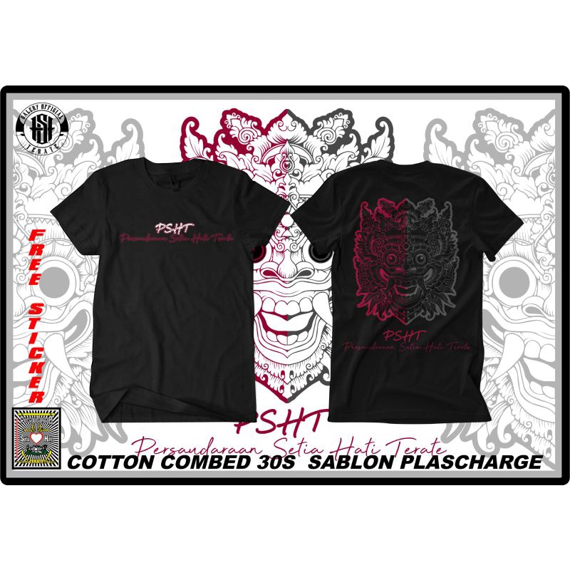 KAOS PSHT TERBARU - KAOS PSHT BARONG -KAOS PSHT CULTURE - KAOS DISTRO TERATE