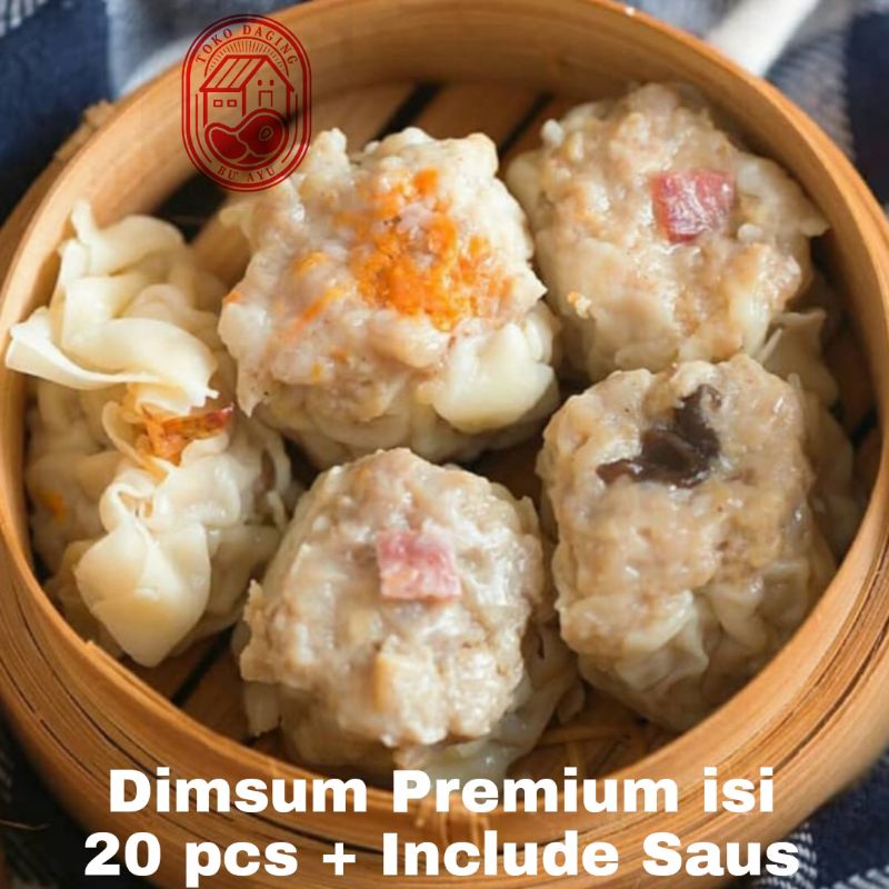 

Dimsum Frozen Premium Isi 20 pcs Enak Besar Murah / Dimsum Ayam Mas Mo