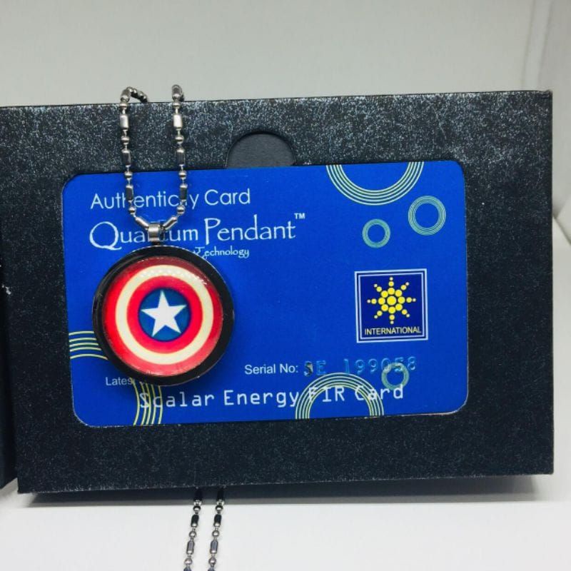 COD✅(TERBARU)KALUNG QUANTUM PENDANT MOTIF AMERIKA KALUNG KESEHATAN