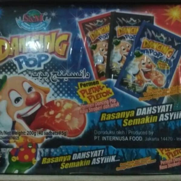 

SHOPEE MALL Permen Dancing Pop pletak pletok isi 40 mjta110