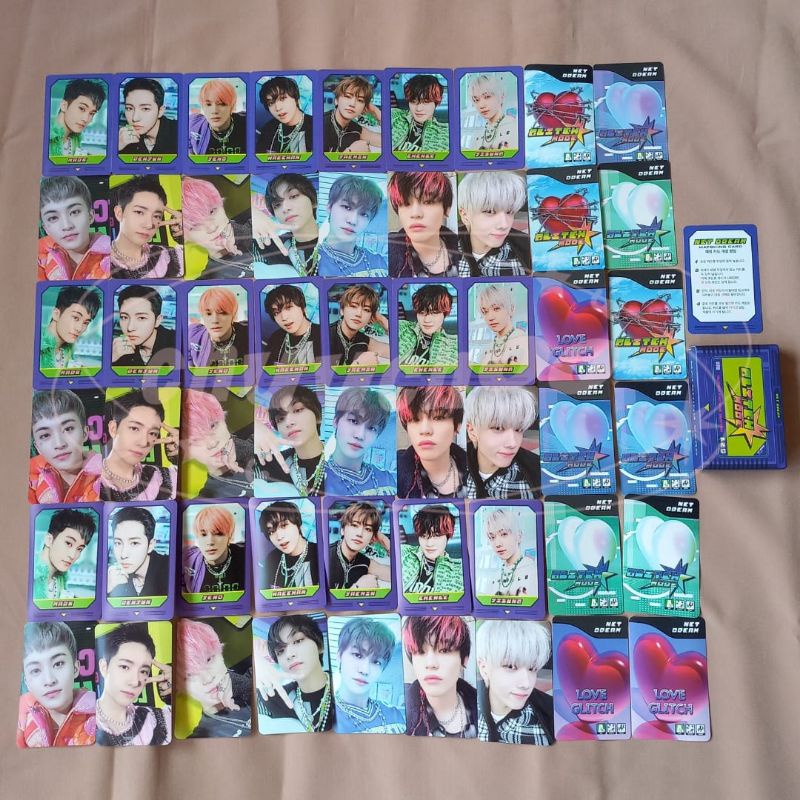 READY STOCK SHARING Matching Game Card NCT Dream Md Glitch Mode Official Mark Renjun Jeno Haechan Ja