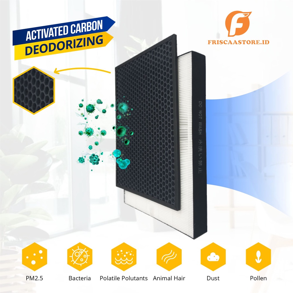 NAUTIC Filter Sharp FZ-F40SFE For Air Purifier FP-F40Y FP-FM40Y FM-JM40Y FP-F40Y-T/W