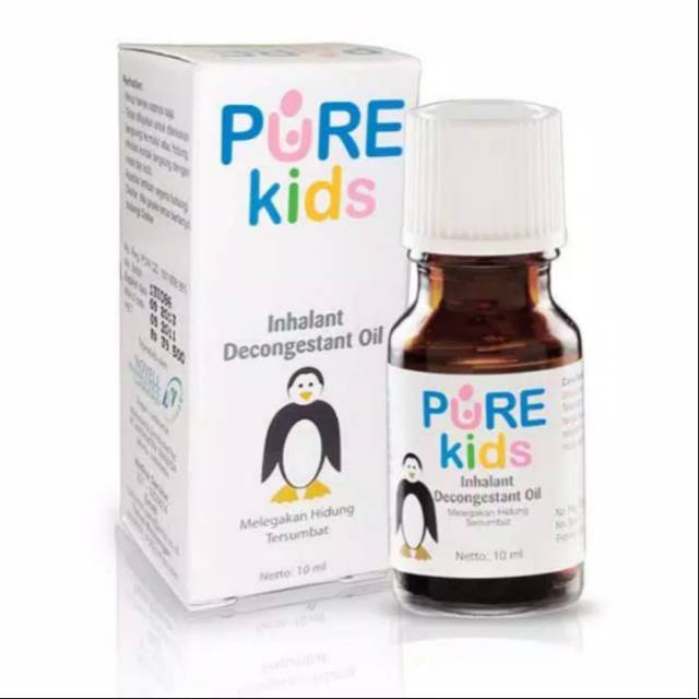 pure baby purebaby inhalant decongestant oil obat hidung tersumbat pilek aromateraphy