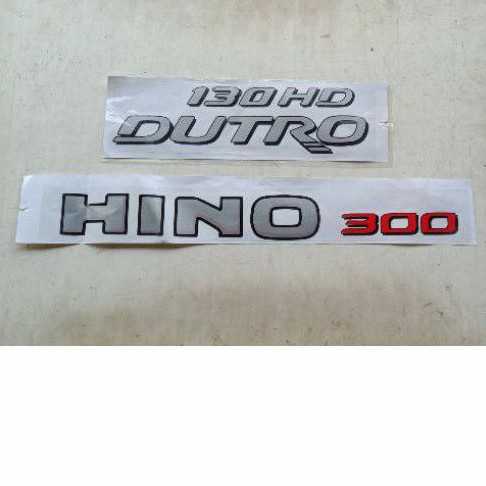 stiker Hino 300 dan hino dutro 130HD