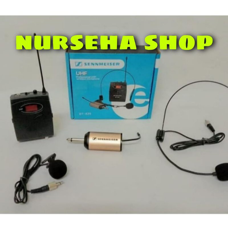 mic wireless headset mic clip on wireless Sennheiser BT839