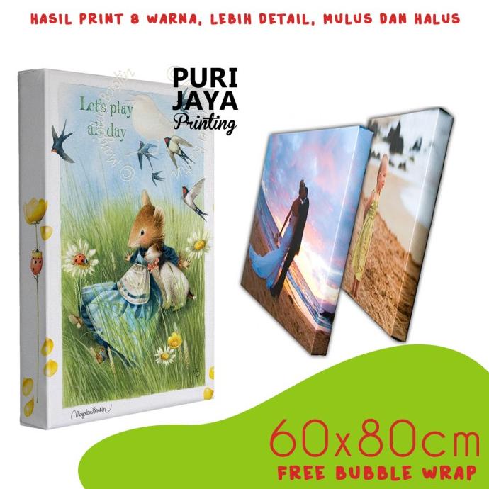 

Cetak Canvas Spanram / Frameless Canvas / Canvas Print