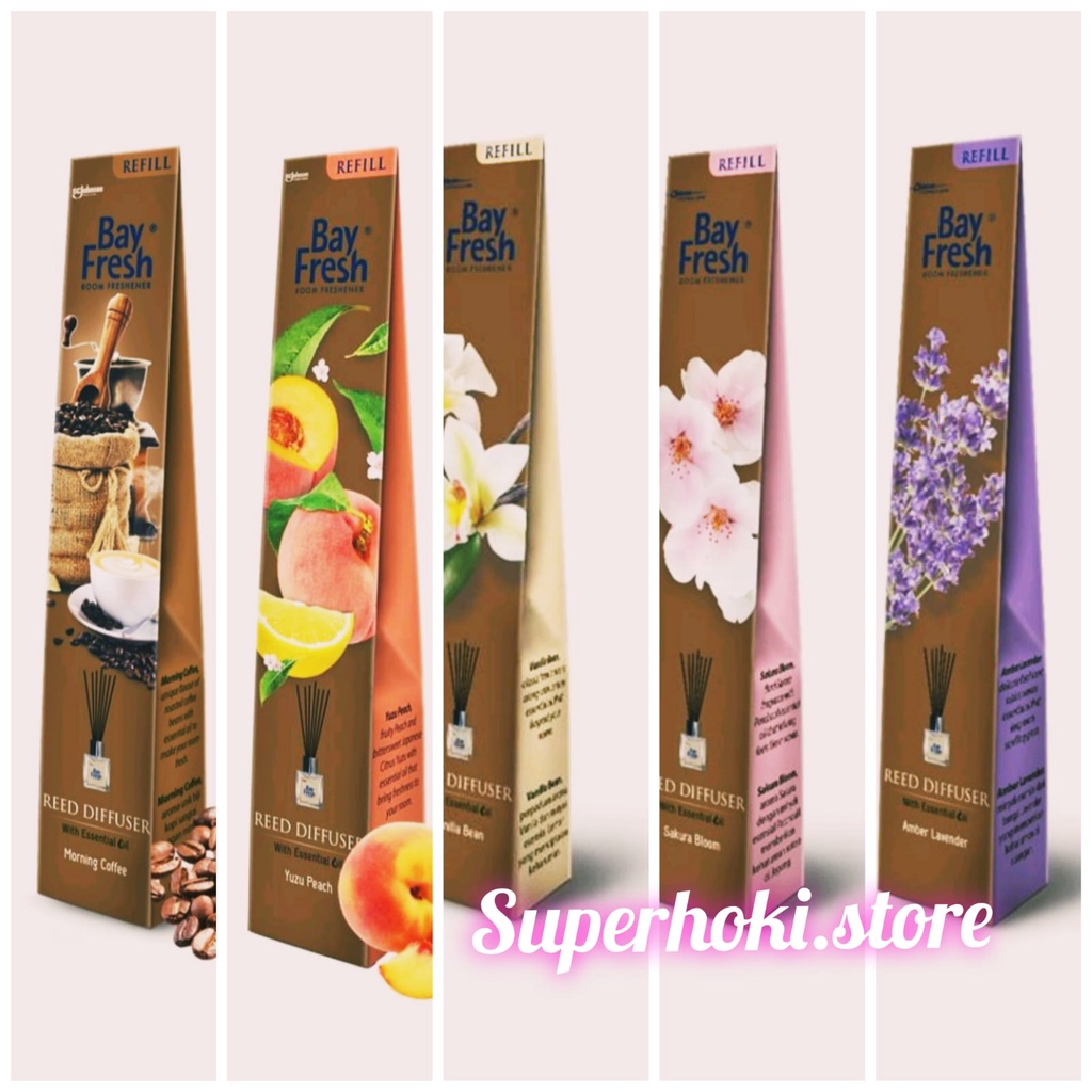 Bayfresh Reed Diffuser Refill 30 ml Pengharum Ruangan