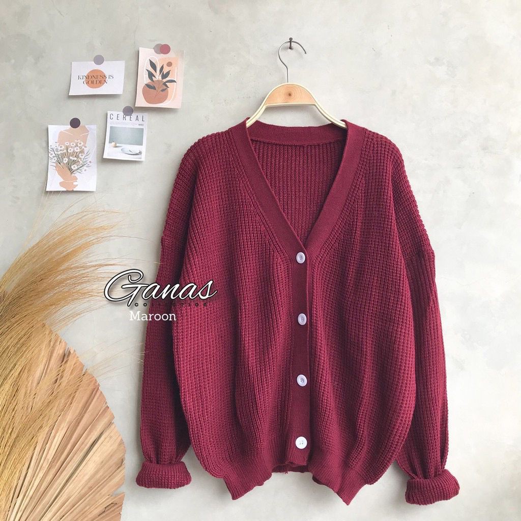 zelline official cardigan rajut wanita aliya