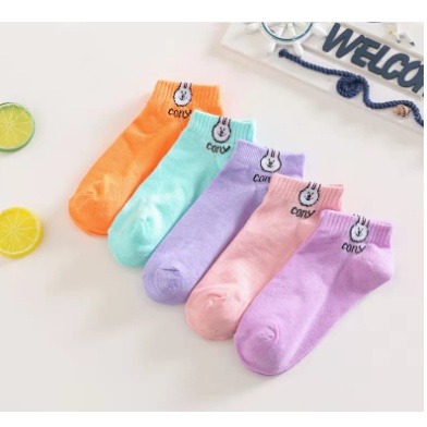 Kaos Kaki Dewasa Pendek Kaus Kaki Wanita Kaoskaki Ankle Socks Pendek 430