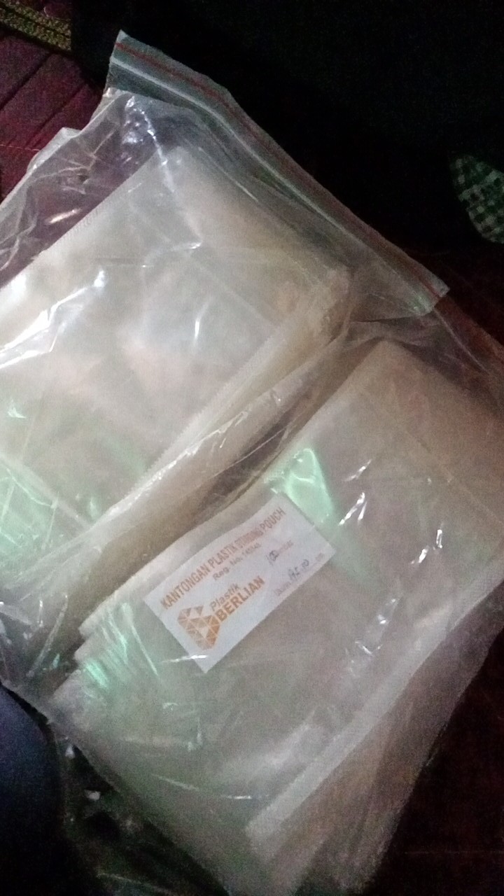 Plastik Klip Kemasan Berdiri Standing Pouch Double Seal Snack 10 X 17,6 Cm Isi 100