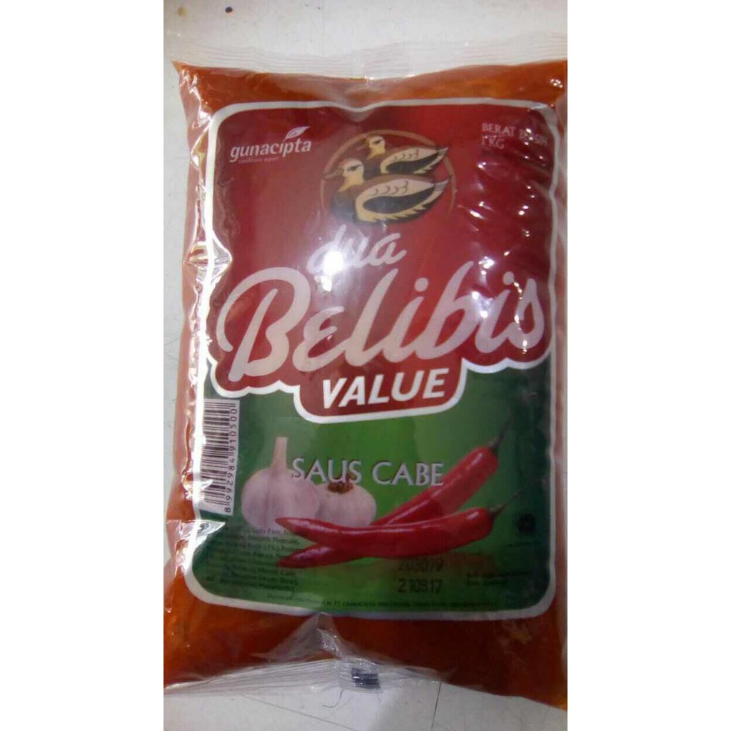 

ENAK Belibis Cabe Value 1kg BANYAK RASA