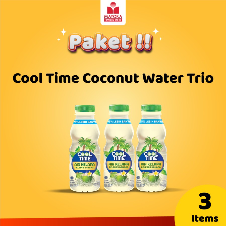 

Cool Time Coconut Water Trio - 350 ml