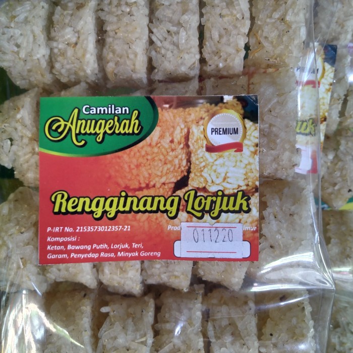 

NEW Rengginang Lorjuk Mentah Madura