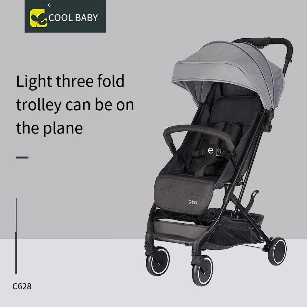 baby stroller with a folding pram 