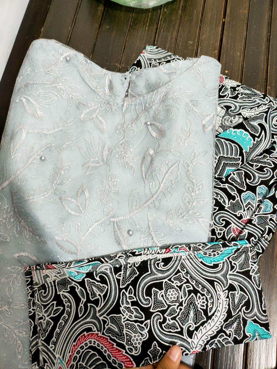 Couple Laura - Sania Ruffle Batik Couple Ori Ndoro Jowi Dnt Garansi Termurah Shopee - Pekalongan