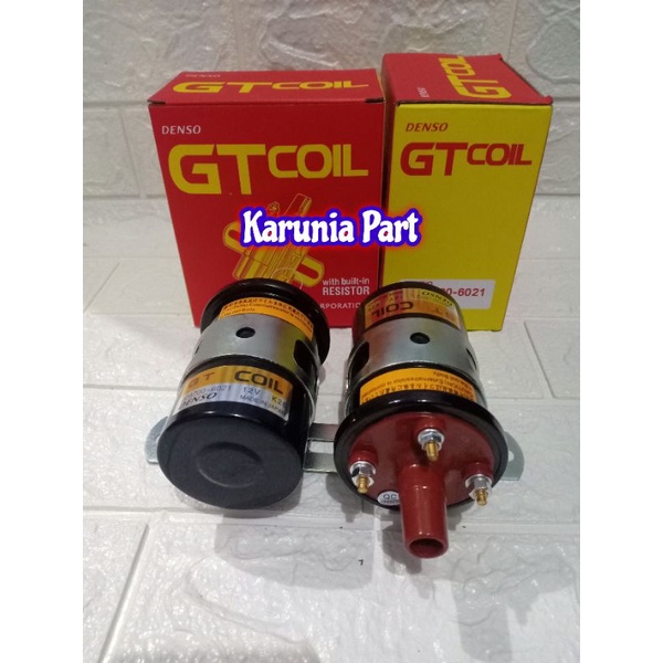 Coil ignition / Koil Pengapian Kijang 5K 7K Grand Kapsul Futura Jimny Katana Pendek Denso GT Asli