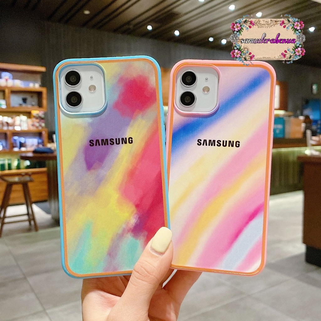 SS044 SOFTCASE RAINBOW SAMSUNG  A02S J2 PRIME GRAND PRIME  A10S MO1S A12 A20 A30 A21S A50 A30S A50S SB2793