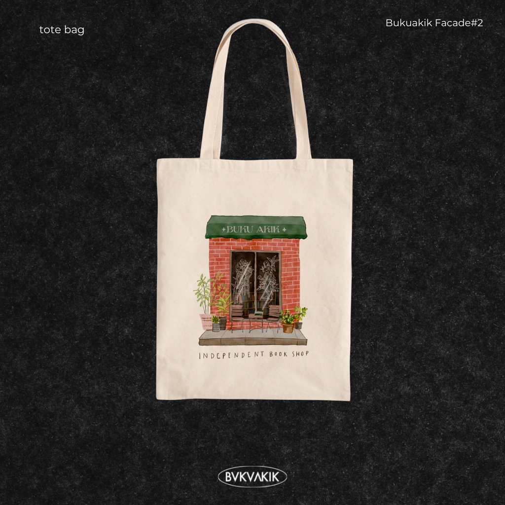 Tote Bag Buku Akik Facade #2