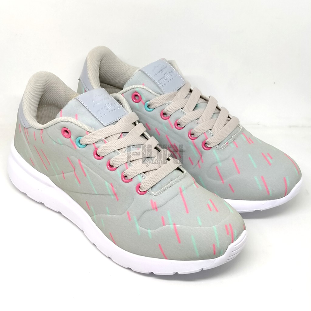 ARDILES Original JOLENE 37-40 Abu Abu Sepatu Kets Sneakers Olahraga Running Sport Senam Wanita FIURI