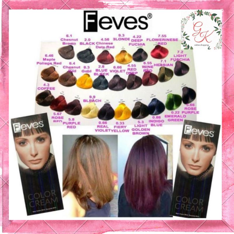 Feves Hair Color Cream
