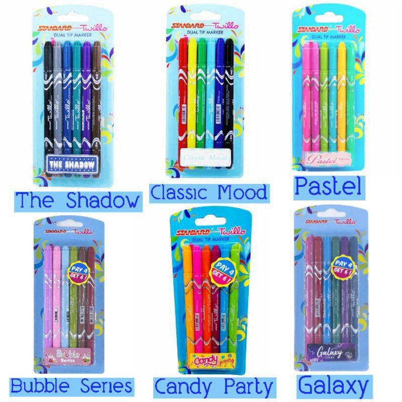 

Standard blister twillow series