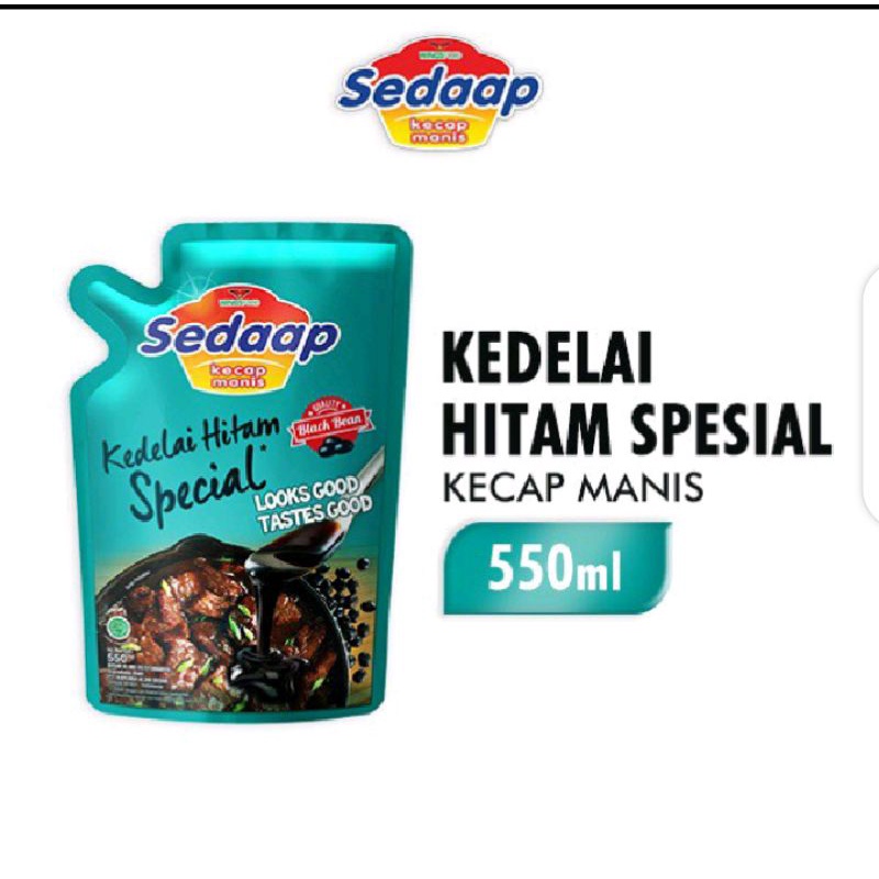 

sedaap kecap spesial kemasan hijau 520 ml hadiah toples countainer