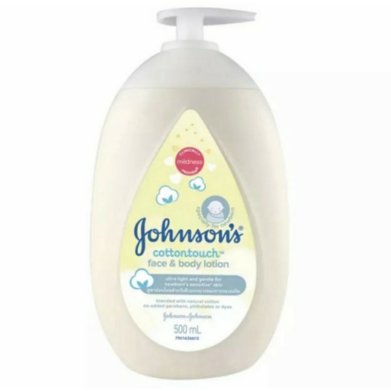 Johnson's Baby Cotton Touch Face &amp; Body LOTION 500ml PUMP