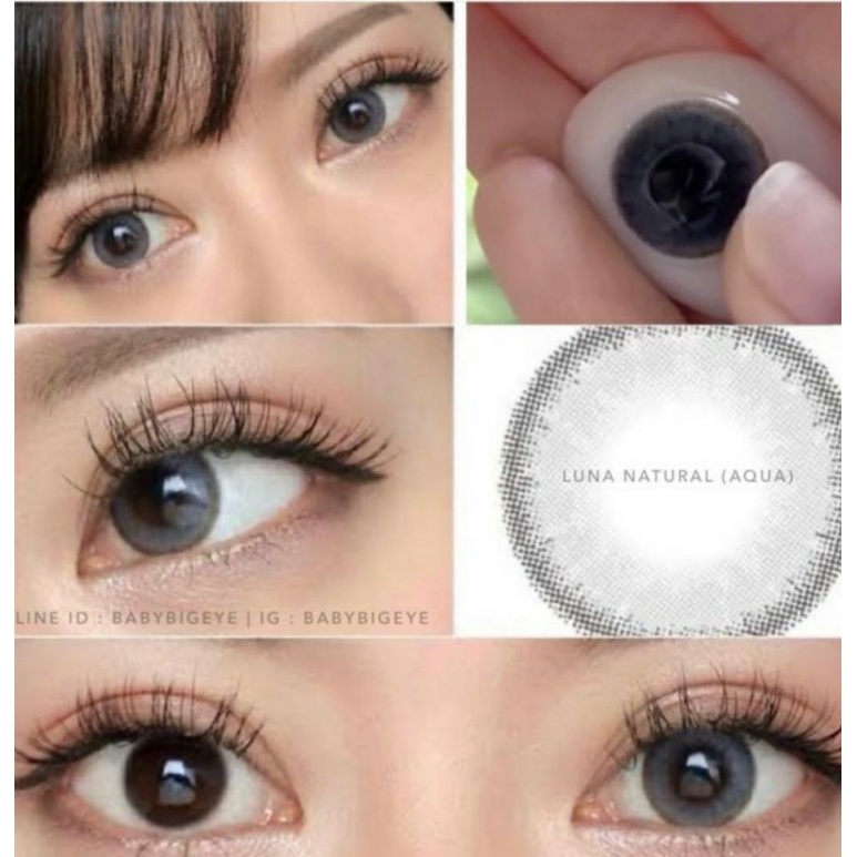 SOFTLENS TOPGEL LUNA NATURAL by EOS  NORMAL MINUS 0.00 s.d -10.00 Softlen Minus Tinggi Made in Korea Original