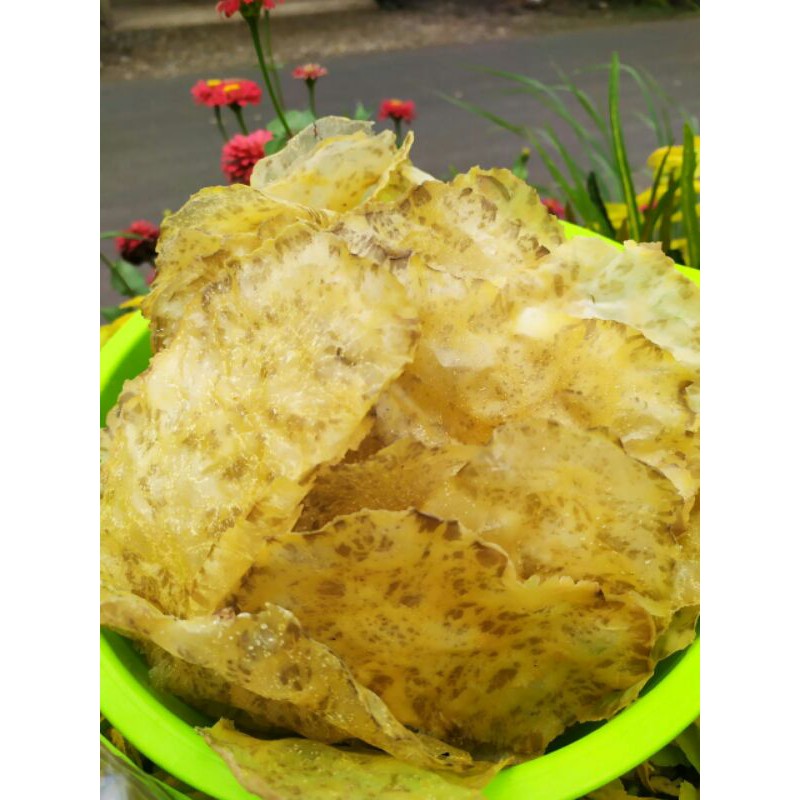 

Kerupuk Jengkol / Opak Jengkol/ Karupuak Jariang 1/2kg (ASLI, NO CAMPURAN)