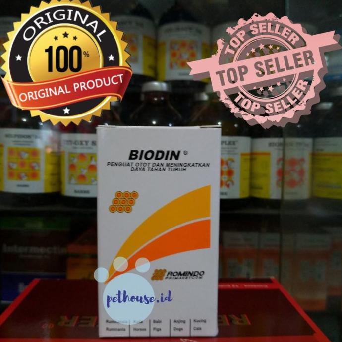 [ Cod] Biodin Penguat Otot Dan Stamina Hewan Ternak/ Obat Injeksi Atp