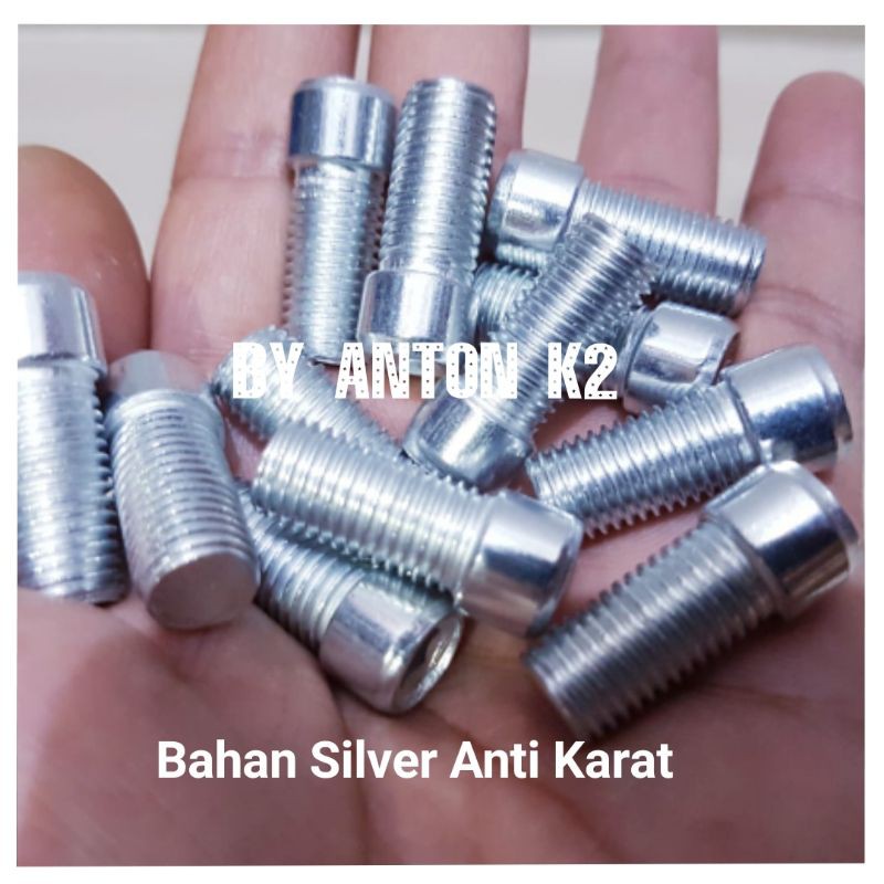 BAUT SPION TOMOK/TOMOX V2 V5/CIRCUIT/RIZOMA UKURAN L6 BAUT 12/14 DERAT PUTAR KANAN/DERAT PUTAR KIRI-2