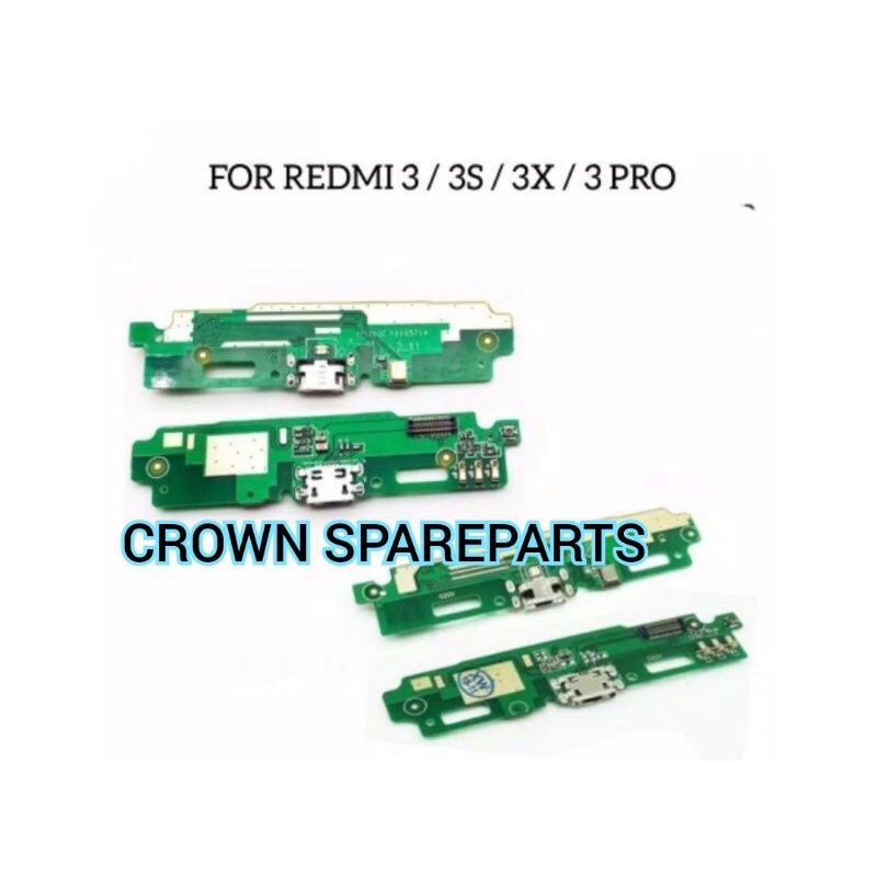 CONECTOR CONEKTOR KONEKTOR CHARGER PAPAN CAS XIAOMI REDMI 3 3S 3X 3PRO ORIGINAL CROWN