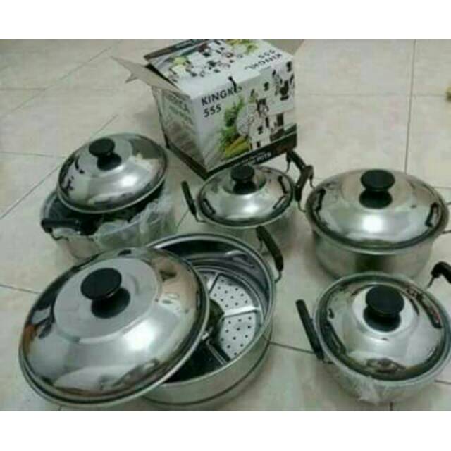 Panci kingko 555+ steamer