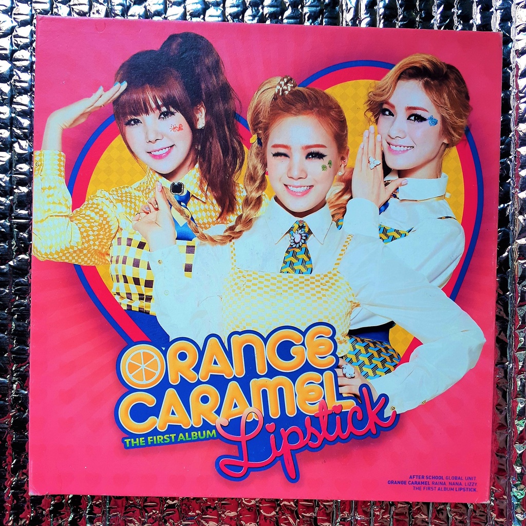 [RARE - PRELOVED ALBUM ONLY] ORANGE CARAMEL - LIPSTICK
